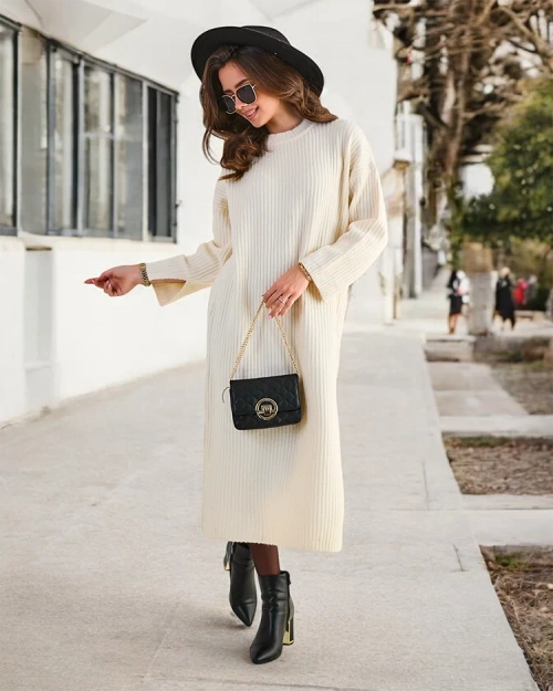 Жіноча довга водолазка Royalfashion