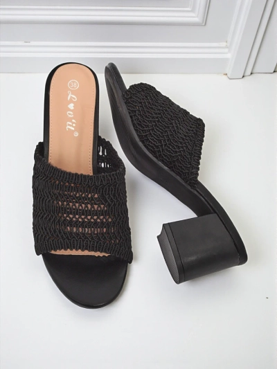 Royalfashion Damen-Sandaletten mit Absatz Sole Bloom
