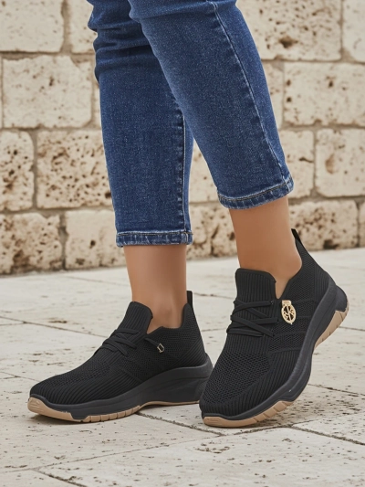 Royalfashion Slip-on Damen-Sportschuhe aus Textilgewebe Teletta