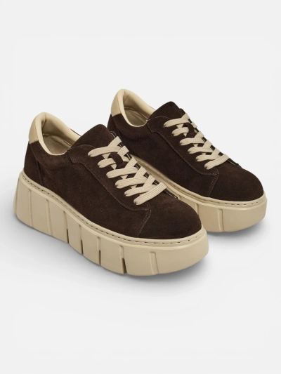 Sportliche Damen-Sneakers aus Naturleder Eller