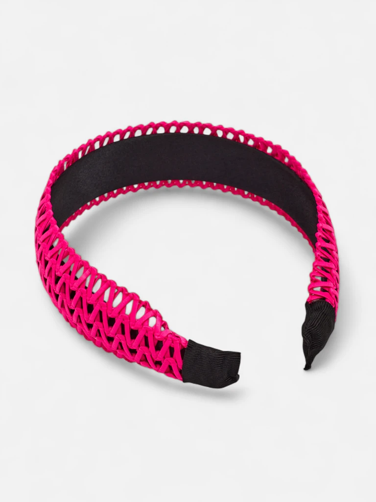 Royalfashion Damen-Stirnband mit durchbrochenem Flechtmuster