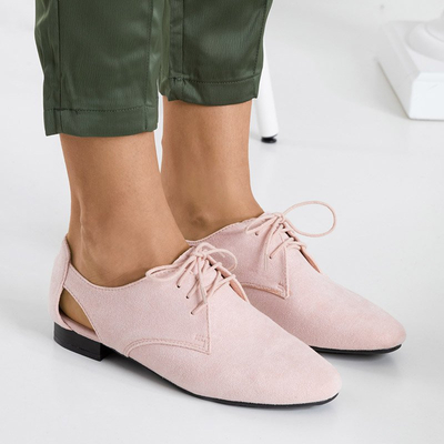 OUTLET Rosa Damenschuhe mit Fairy-Ausschnitten - Schuhe