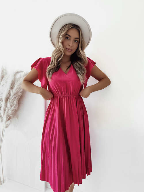 Жіноча плісирована сукня міді Royalfashion