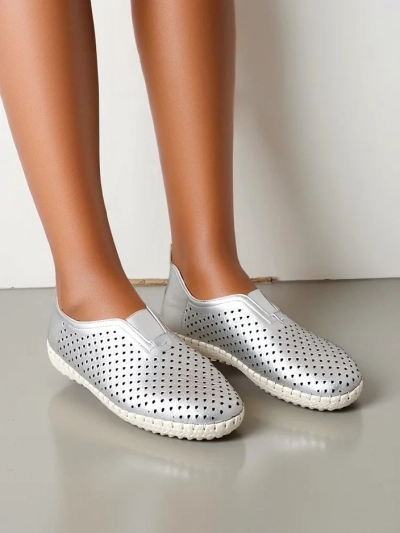 Royalfashion Damen durchbrochene Slipper Gofielle