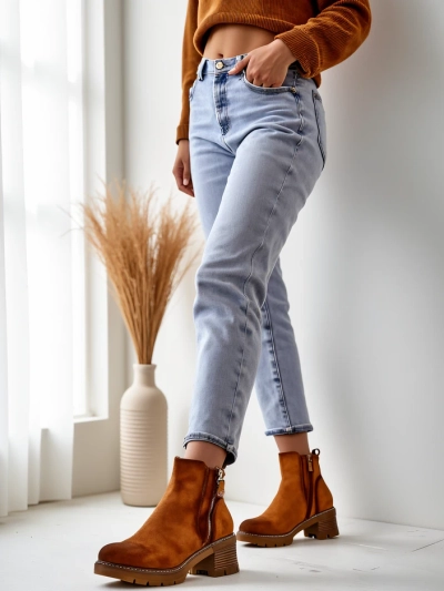 Royalfashion Damen Stiefeletten Fiefo