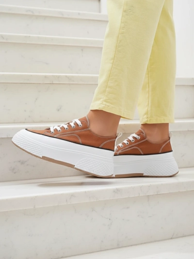 Royalfashion Damen-Plattform-Sneaker Beemes