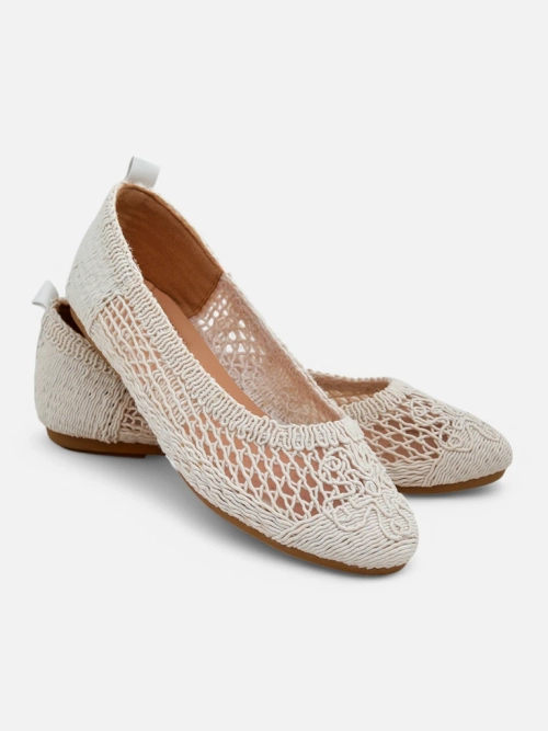 Royalfashion Жіночі perforated балетні туфлі Annete