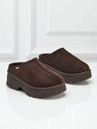 Kurze Damenstiefel a'la Schneestiefel mit Fell Noelina