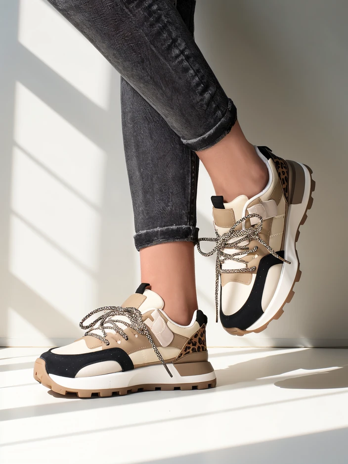 Royalfashion Damen Sport Sneakers Seftass