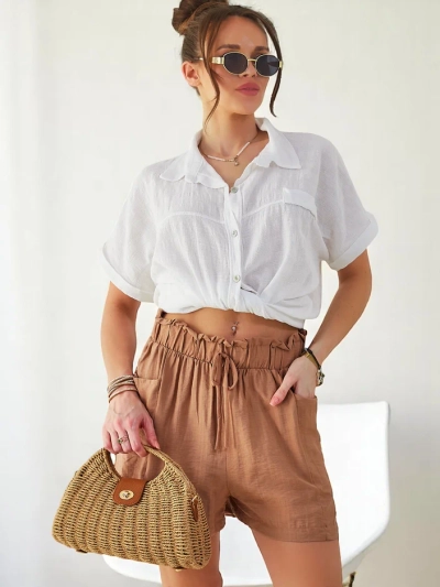 Royalfashion Damen Viskose-Shorts