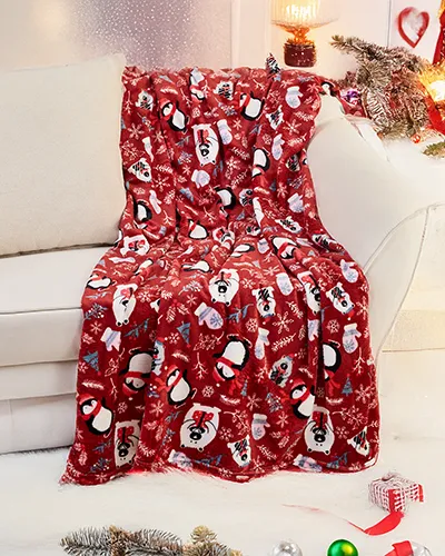 Royalfashion Weihnachtsdecke 200x220