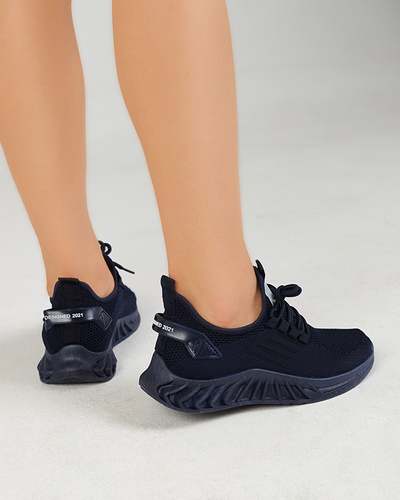 Damen Sportschuhe aus Stoff in navy blau Ltoti- Footwear