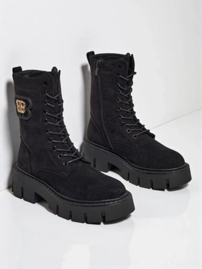 Royalfashion Damen Worker Boots Milloze