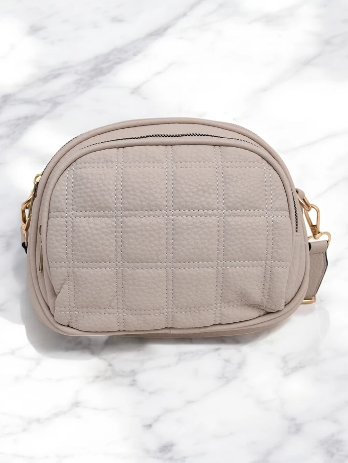 Royalfashion Oval kleine Handtasche für Frauen aus Eco-Leder