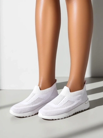 Royalfashion Damen Slipper Stoff Sport Schuhe Terrifa