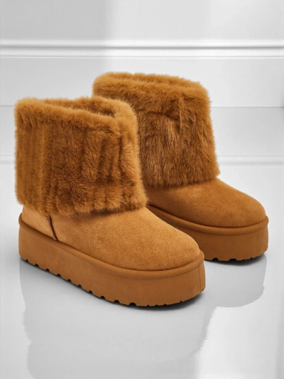 Damen Schneestiefel mit Fell Irelle