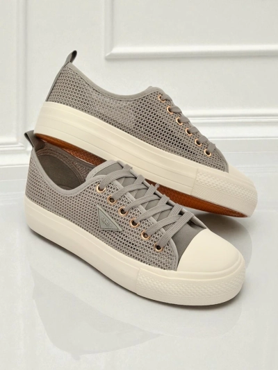 Damen-Sneaker Callista Mesh Light Grey – Komfort und Stil für Sommer und Herbst