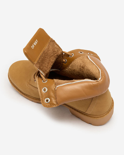 Royalfashion Brown Damen Trapper Karveliea