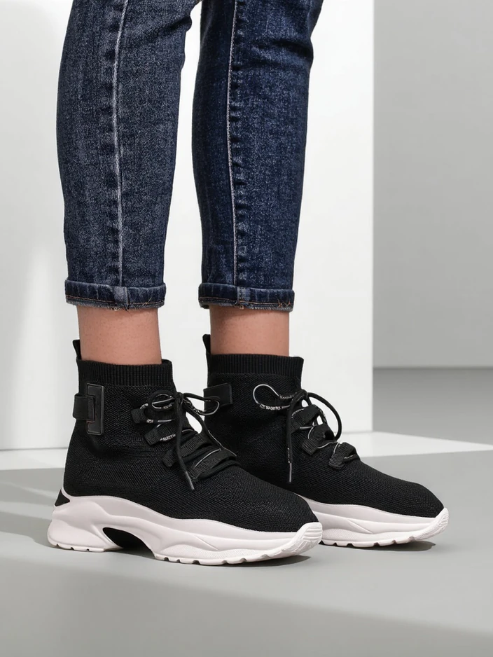 Royalfashion Damen Hochsport Sneakers Lorietea