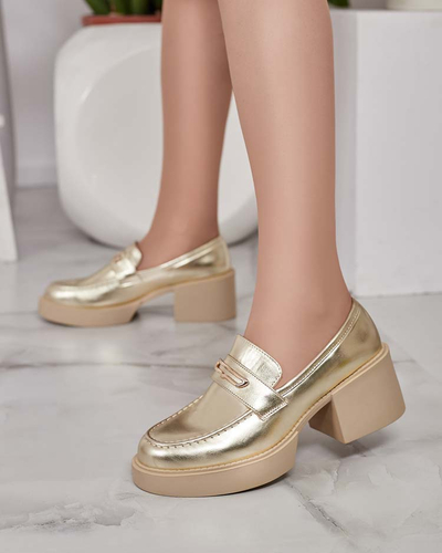 Royalfashion Damen Mokassins auf einem Pfosten Ralbali