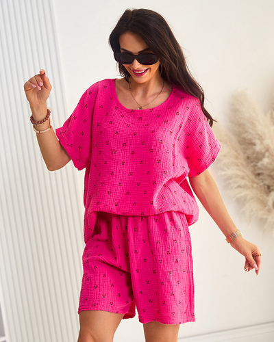 Royalfashion Damen-Sommer-Set aus Baumwolle