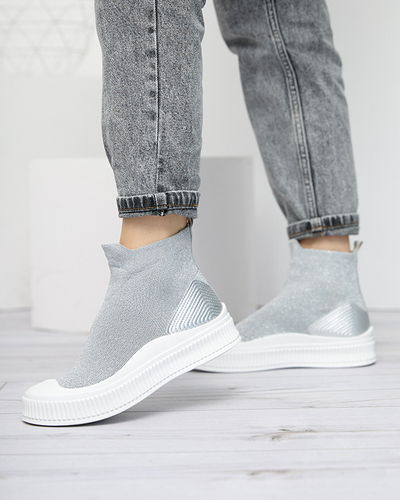Silber Damen Bejoko Sneakers - Footwear