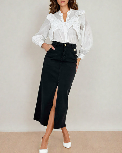 Royalfashion Denim Damenrock