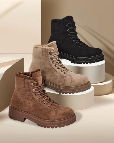 Royalfashion Damen Schnürstiefeletten Vesot