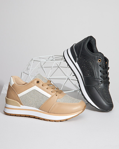 Чорне жіноче спортивне взуття Uzzuci- Взуття