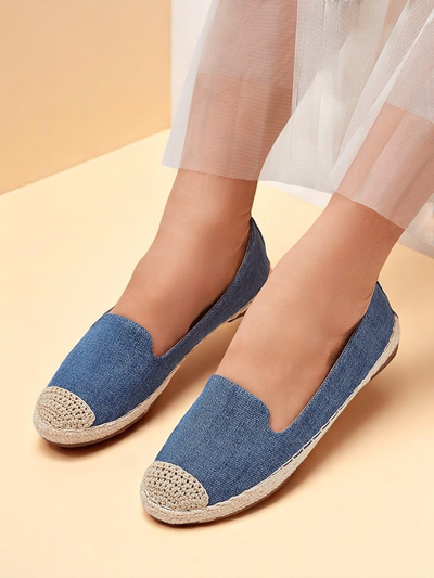 Royalfashion Damen-Espadrilles aus Öko-Wildleder Bombei