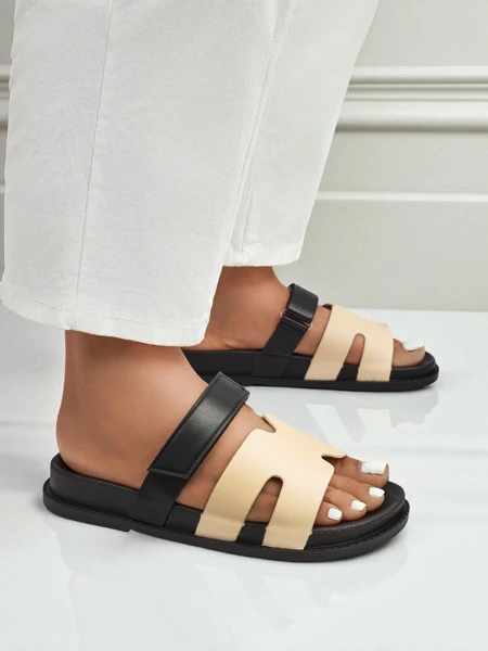 Royalfashion Damen-Sandalen aus Öko-Leder FlexiComfi
