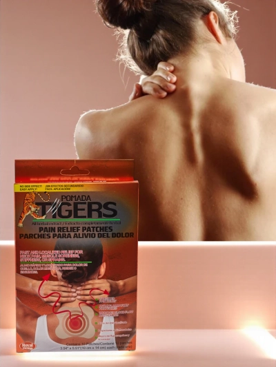 Schmerzpflaster für Nacken und Hals, 10 Stück