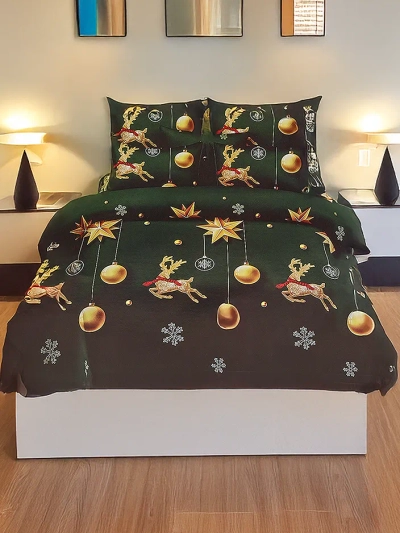Royalfashion Weihnachtsbettwäscheset 160x200 komplett 3-TEILE