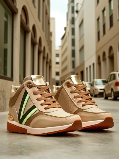 Royalfashion Damen Sportschuhe mit verstecktem Keil Venixxe