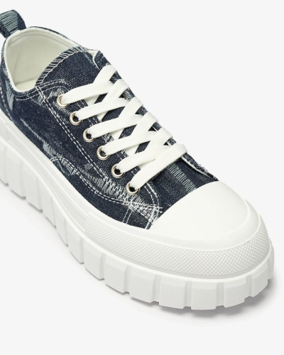 Marineblaue Elysium Sneakers