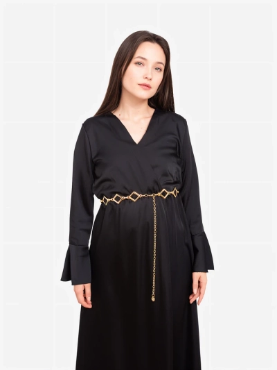 Royalfashion Damen dekorativer Metallgürtel