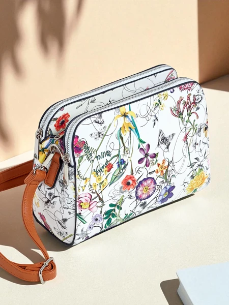 Royalfashion Kleine Damenhandtasche aus Ökoleder Florentia