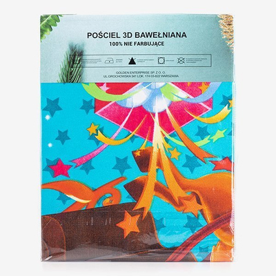 Різдвяна постільна білизна 160х200, комплект з 3-х частин