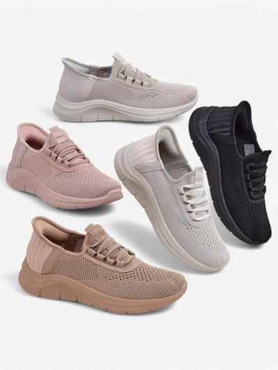 Royalfashion Slip-on жіночі спортивні черевики з тканини Arrate