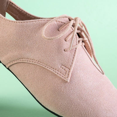OUTLET Rosa Damenschuhe mit Fairy-Ausschnitten - Schuhe