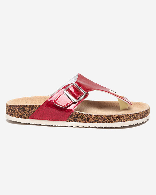 Рожеві жіночі шльопанці Елоці - Взуття