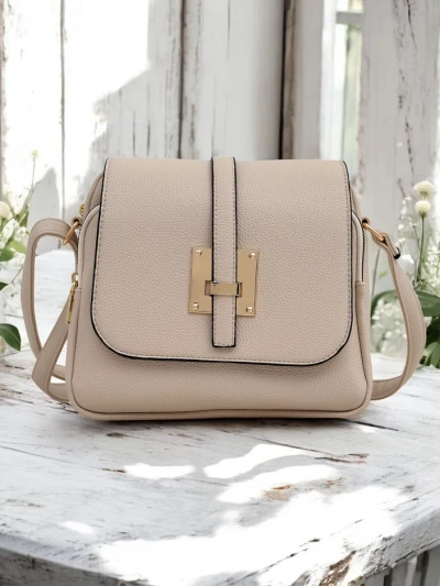 Royalfashion Vielseitige quadratische Handtasche aus Ökoleder