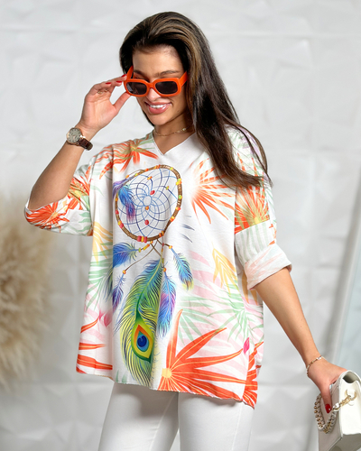 Жіноча блузка з принтом Royalfashion