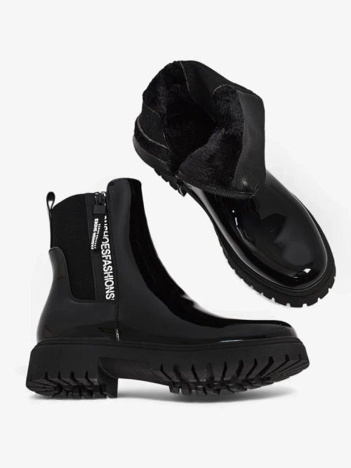 Жіночі лаковані ботільйони Somaliane