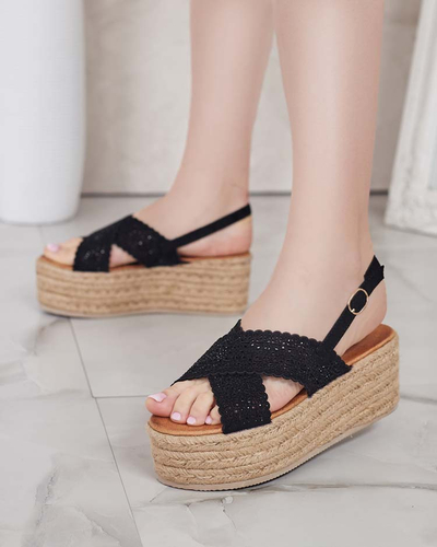 Royalfashion Damen Eloviale Stiefelsandalen