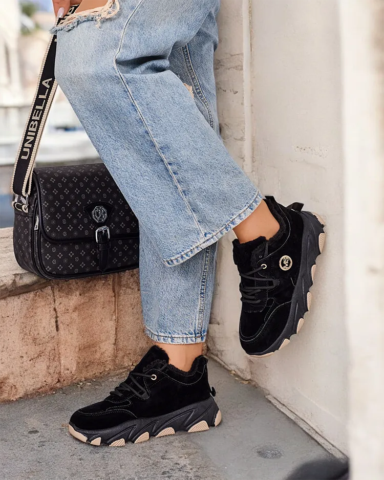 Royalfashion Damen isolierte Sneaker Caroves