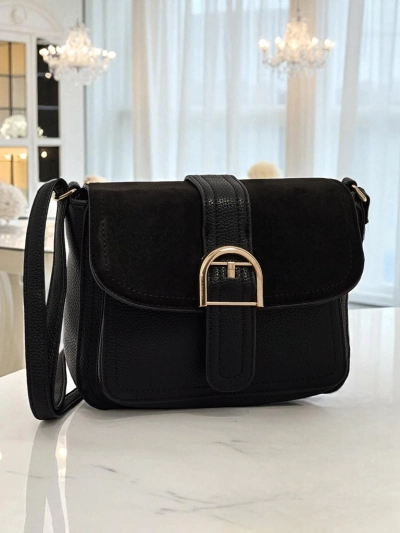 Kleine Damenhandtasche aus Öko-Leder Karelia
