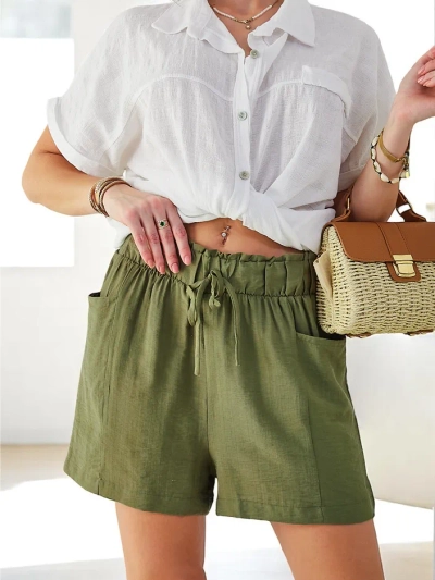 Royalfashion Damen Viskose-Shorts