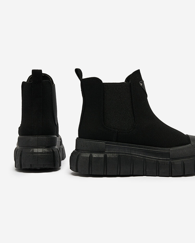 Royalfashion Schwarz Damen High Sneakers Nexeri