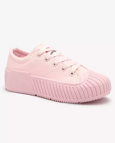 OUTLET Royalfashion Rosa Brigera Plateau-Sportschuhe